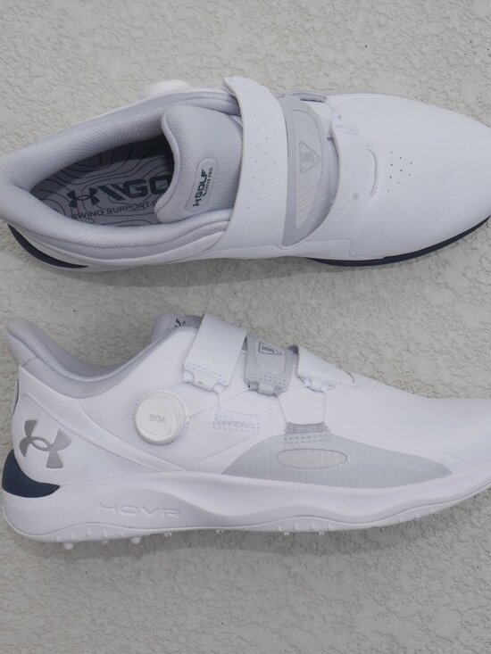 NEW Under Armour Drive Pro Spikeless BOA Wide 2E Golf Shoes Size 10.5 Waterproof main image 9
